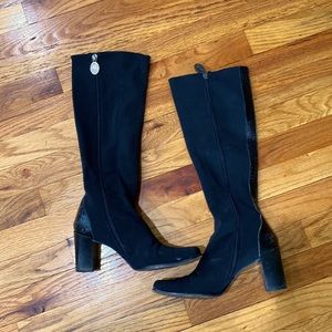 Donald J Pliner stretch boots